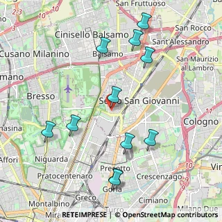 Mappa Via San Giuseppe, 20099 Sesto San Giovanni MI, Italia (2.23)