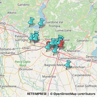Mappa Via Santa Giulia, 25030 Roncadelle BS, Italia (9.52563)
