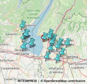 Mappa Via Vivaldi, 37011 Bardolino VR, Italia (11.409)