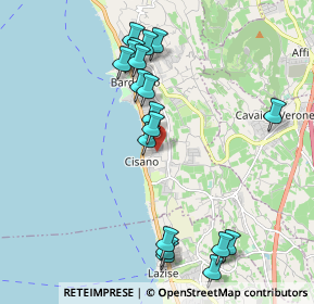 Mappa Via Vivaldi, 37011 Bardolino VR, Italia (2.09158)