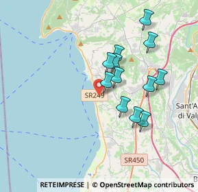 Mappa Via Vivaldi, 37011 Bardolino VR, Italia (3.1225)