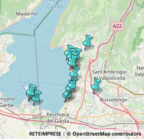 Mappa Via Vivaldi, 37011 Bardolino VR, Italia (5.356)