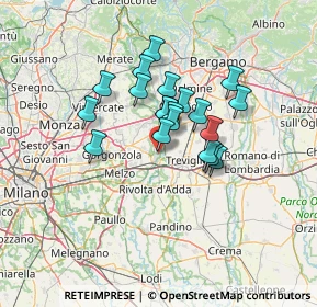 Mappa Via Alberto Riboldi, 20062 Cassano d'Adda MI, Italia (9.8125)