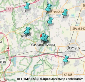 Mappa Via Alberto Riboldi, 20062 Cassano d'Adda MI, Italia (3.275)