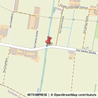 Mappa Via santa giulia, 25030 Roncadelle, Brescia (Lombardia)