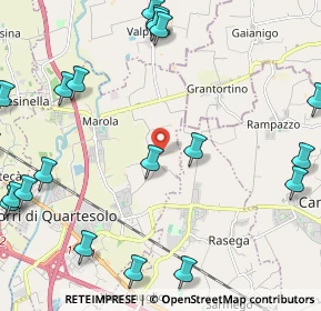 Mappa Via della Pila, 36040 Torri di Quartesolo VI, Italia (3.062)