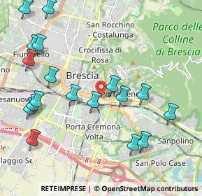 Mappa Via XXV Aprile, 25121 Brescia BS, Italia (2.40778)