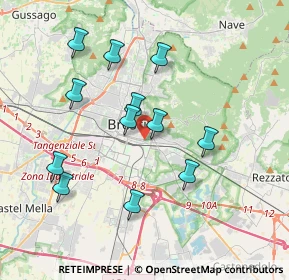Mappa Via XXV Aprile, 25121 Brescia BS, Italia (3.56833)