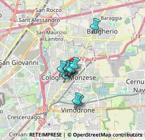 Mappa Corso Roma, 20093 Cologno Monzese MI, Italia (0.925)