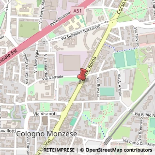Mappa Corso Roma, 100, 20093 Cologno Monzese, Milano (Lombardia)