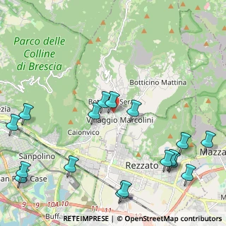 Mappa Via Giuseppe Mazzini, 25082 Botticino BS, Italia (2.85706)