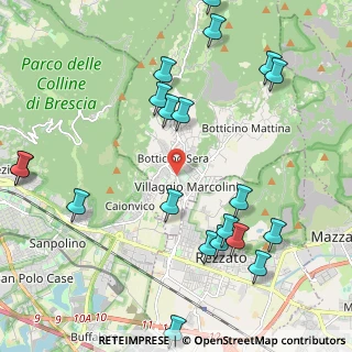 Mappa Via Giuseppe Mazzini, 25082 Botticino BS, Italia (2.604)