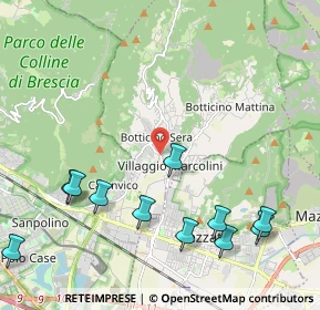 Mappa Via Giuseppe Mazzini, 25082 Botticino BS, Italia (2.59455)