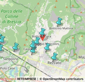 Mappa Via Giuseppe Mazzini, 25082 Botticino BS, Italia (2.19273)