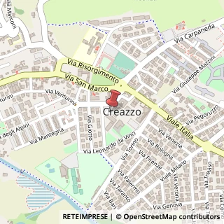 Mappa Largo Tiepolo, 57, 36051 Creazzo, Vicenza (Veneto)
