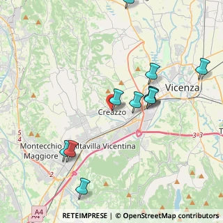 Mappa Largo Tiepolo, 36051 Creazzo VI, Italia (4.21364)