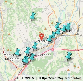 Mappa Largo Tiepolo, 36051 Creazzo VI, Italia (4.26625)