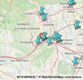 Mappa Largo Tiepolo, 36051 Creazzo VI, Italia (16.31214)