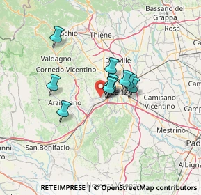 Mappa Largo Tiepolo, 36051 Creazzo VI, Italia (8.05455)