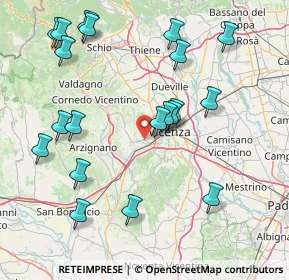 Mappa Largo Tiepolo, 36051 Creazzo VI, Italia (17.994)