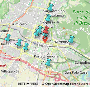 Mappa Via XXV Aprile, 25122 Brescia BS, Italia (1.73727)