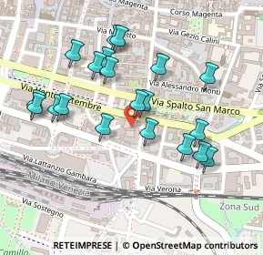 Mappa Via XXV Aprile, 25122 Brescia BS, Italia (0.232)