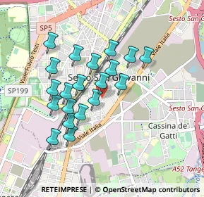 Mappa Via Don Giovanni Minzoni, 20099 Sesto San Giovanni MI, Italia (0.773)