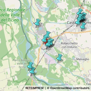 Mappa Via Gabriele D'Annunzio, 20029 Turbigo MI, Italia (2.5265)