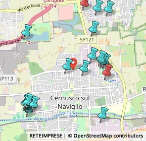 Mappa Via Cadore, 20063 Cernusco sul Naviglio MI, Italia (1.236)