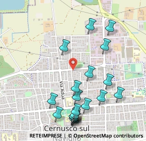 Mappa Via Cadore, 20063 Cernusco sul Naviglio MI, Italia (0.5825)