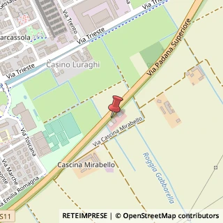 Mappa SS 11 KM 164+790, Via Padana Superiore, 20064 Gorgonzola MI, Italia, 20064 Gorgonzola, Milano (Lombardia)