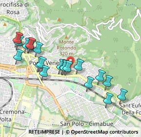 Mappa Via Ronchi San Francesco da Paola, 25123 Brescia BS, Italia (0.9735)