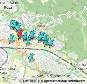 Mappa Via Ronchi San Francesco da Paola, 25123 Brescia BS, Italia (0.906)