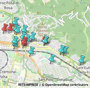 Mappa Via Ronchi San Francesco da Paola, 25123 Brescia BS, Italia (1.057)