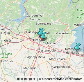 Mappa Via Ronchi San Francesco da Paola, 25123 Brescia BS, Italia (37.9525)