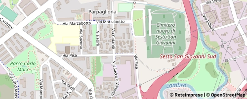 Mappa Sesto San Giovanni