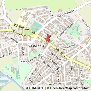 Mappa Viale Italia, 215, 36051 Creazzo, Vicenza (Veneto)