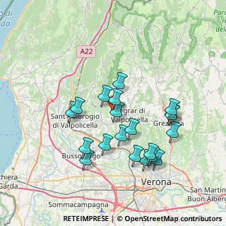 Mappa Via Cadiloi, 37020 Marano di Valpolicella VR, Italia (6.965)
