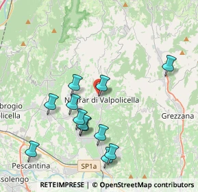 Mappa Via dei Ciliegi, 37024 Negrar VR, Italia (3.95667)