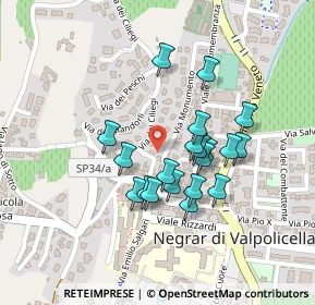 Mappa Via dei Ciliegi, 37024 Negrar VR, Italia (0.182)