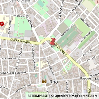 Mappa Via Paolo Goglio, 1, 20017 Rho, Milano (Lombardia)