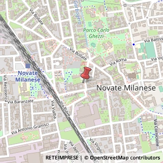 Mappa Via Bertola, 3, 20026 Novate Milanese, Milano (Lombardia)