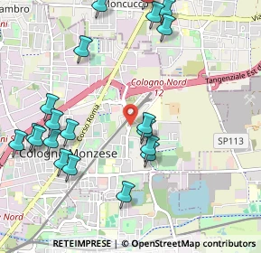 Mappa Cologno Monzese, 20093 Cologno Monzese MI, Italia (1.212)