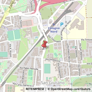 Mappa Via Pascoli Giovanni, 51, 20093 Cologno Monzese, Milano (Lombardia)