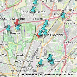 Mappa Via Carlo Meroni, 20099 Sesto San Giovanni MI, Italia (2.72778)