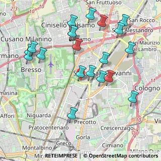 Mappa Via Carlo Meroni, 20099 Sesto San Giovanni MI, Italia (2.223)