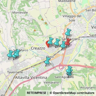 Mappa Via Ferrarin, 36051 Creazzo VI, Italia (2.12818)