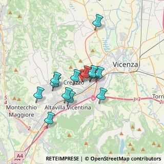 Mappa Via Ferrarin, 36051 Creazzo VI, Italia (2.80154)
