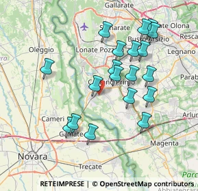 Mappa Piazza degli Artigiani, 20029 Turbigo MI, Italia (7.16842)