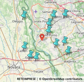 Mappa Via E. Villoresi, 20029 Turbigo MI, Italia (7.89)